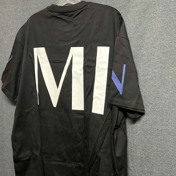 NWT -  ARMANI EXCHANGE Men's Large Logo Tee, Black - Size XL - Picture 8 of 16